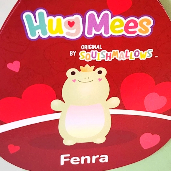 🎁 GAVE AS FREE GIFT W ORDER ❤️ FENRA 🐸 Green Frog w/Crown HugMee Squishmallow - Picture 2 of 8